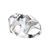 Big Crystal Ring, 35 x 25 mm,