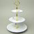 Goose: Cake stand 3 pcs. 34 cm, Mary-Ann, Leander Loučky