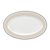 Platter oval 25 cm, No Limits 24943 Cream Lines, Seltmann Porcelain