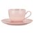 Šálek kávový 250 ml + podšálek 16 cm, Amina Rose, porcelán Seltmann