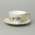 656: Cup tea 200 ml + saucer 15,5 cm, Sonáta, flowers, Leander Loučky
