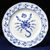 Plate dining 24 cm, Scorpio, (wall plate too), Original Blue Onion Pattern