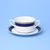 Sabina 767: Soup cup 300 ml + saucer, cobalt blue + gold, Leander 1907
