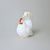 Hen Pepper shaker 10 cm, Lindner porcelain