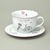 Olga: Šálek 400 ml snídaňový a podšálek 19 cm, dámské kolo, Český porcelán a.s.