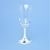 Wine glass 18,5 cm, Original Blue Onion Pattern