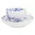 Šálek 200 ml a podšálek 140 mm, pravý cibulák, Míšeňský porcelán