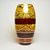 Egermann: Vase Amber - Yellow-brown Stain, h: 29 cm, Crystal Vases Egermann