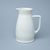 Pitcher / jug / creamer 1,09 l, Benedikt white, G. Benedikt 1882