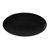 Bowl dish oval flat 33x18 cm, Glamorous Black 25677, Seltmann Porcelain