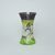 Studio Miracle: Váza zelená, 19 cm, ruční dekorace Vlasta Voborníková