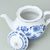 Lid fo 1,2 l tea pot, Thun 1794, karlovarský porcelán, NATÁLIE blue onion