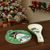 Kitchen shovel 21 x 10 cm + kitchen mat, Snowman, new bone china EGAN