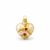 Christmas Tree Decoration Heart, Champagne, Czech Glass christmas decorations