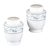 Salt and pepper shakers, Desiree 44935, Porcelán Seltmann