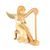 Angel Gentle Melody 34,5 / 27 / 36 cm, stoneware, Goebel