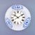 Clock embossed 24 cm plus clockwork, Original Blue Onion Pattern