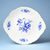 Cake plate 27 cm, Thun 1794 Carlsbad porcelain, BERNADOTTE blue rose