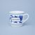 Mug Leo 300 ml with inscription on request, Original Blue Onion Pattern