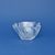 Crystal Hand Cut Bowl NEPTUN - Thistle decor, 180 mm, Crystalite BOHEMIA