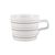 Coffee cup and saucer, No Limits 24943 Cream Lines, Seltmann Porcelain