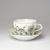 Cup and saucer B + B 0,21 l / 14 cm for coffee, Original Green Onion pattern + platinum