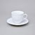 Verona white: Cup 190 ml + saucer 150 mm, G. Benedikt 1882, bottom sign