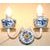 Lustr dvouramenný, porcelán, Lampy a lustry, cibulák originální z Dubí