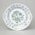 Cake plate 28 cm with handles, Original green onion pattern