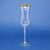 Champagne Glass 170 ml, Golden Stripe, 23 cm, Milan Mottl