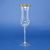 Champagne Glass 170 ml, Golden Stripe, 23 cm, Milan Mottl