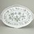 Tray oval 39 x 27 cm, Green Onion Pattern, Cesky porcelan a.s.