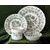 Practical dining set for 4 persons, Green Onion Pattern, Cesky porcelan a.s.