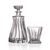 Crystal whisky set Plantica 1+6, Aurum Crystal