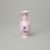 Vázička secese 12,6 cm, 305, Růžový porcelán z Chodova