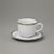 Cup 110 ml espresso + saucer 11,5 cm, Thun 1794, karlovarský porcelán, OPÁL 84032