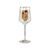 Sklenice na víno 0,45 l, sklo, Polibek, G. Klimt, Goebel