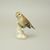 Bird on a small trunk 16,5 cm, Luxor, Royal Dux Bohemia