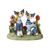 Cats Aura primaverile 16.5 / 10.5 / 13cm, biscuit china, Cats Goebel R. Wachtmeister