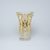 Cut Crystal Vase, 205 mm, Gold + Enamel, Jahami Bohemia