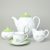 Coffee set for 6 persons, Thun 1794 Carlsbad porcelain, OPAL grass