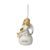 Angel bell love 5,5 / 5,5 / 9,5 cm, biscuit porcelain, Goebel