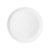 Terra WHITE: Club plate / dish round flat 31 cm, Seltmann porcelain