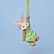 Hanging Easter bunnies figures (6,5-7,5 cm), stoneware, Goebel