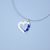 Necklace: Heart Onion Pattern (White), Porcelain Jewels Studio Mallys