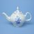 Tea pot 0,7 l, Thun 1794 Carlsbad porcelain, BERNADOTTE blue rose