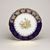 Mary-Anne 431: Dessert plate 21 cm, cobalt + gold rose, Leander Loučky