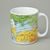 Mug Big 470 ml, map of Southern Europe and Near East, Thun 1794 Carlsbad porcelain