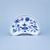 Dish for bones 22 cm, Original Blue Onion Pattern