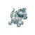 Miniature - Puppy 17 x 23 mm, Crystal Gifts and Decoration PRECIOSA